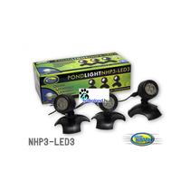 Aqua Nova NHP3-LED3 kerti tó világítás szett