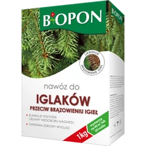 Biopon tűlevelű barnulás elleni növénytáp 1 kg