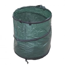 Lombgyűjtő zsák 100l,zöld, 50x48cm, spirál