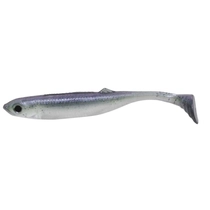 Longtail Killer gumihal halas aromával 10 cm fekete-szürke 5 db