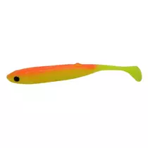 Longtail Killer gumihal halas aromával 10 cm narancs-sárga 5 db