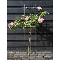 Metal futtató műanyagbevonattal fehér 145x42,5cm