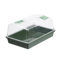 Propagator átlátszó tetővel, két szellőzővel, 21x55x31 cm