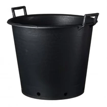 Ritzi konténer fekete85l H46xØ60cm