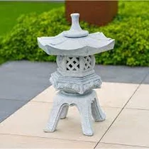 Rokkaku Yukimi-havas lampion 60,5x41,5x36,5cm