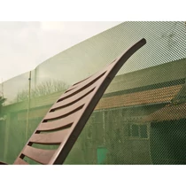 Szélfogó kerítés, rögzítővel,zöld 1 x 3 m