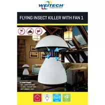 Ventillátoros csapda repülő rovarokra - 3 funkciós