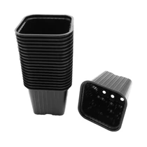 Ültetőcserepek, műanyag 6x7x7cm 20db-os szett