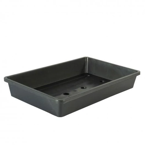 Antracit csíráztató tálca 6x37,5x24cm tető nélkül