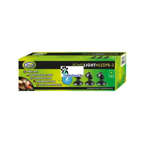 Aqua Nova NLED-PB3 kerti tó LED világítás szett