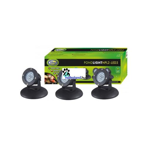 Aqua Nova NPL2-LED3 kerti tó világítás szett
