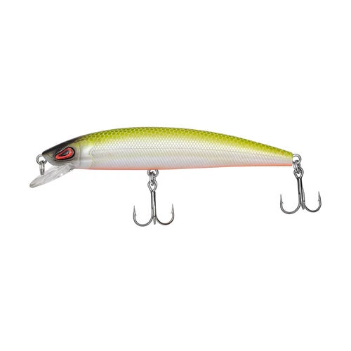  Arrow Minnow wobbler 9 cm 9 g fluo-zöld-fehér úszó