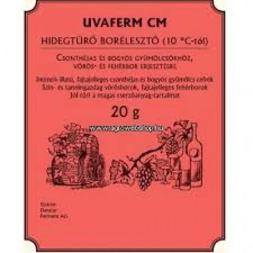 BORÉLESZTŐ UVAFERM CM 20 G