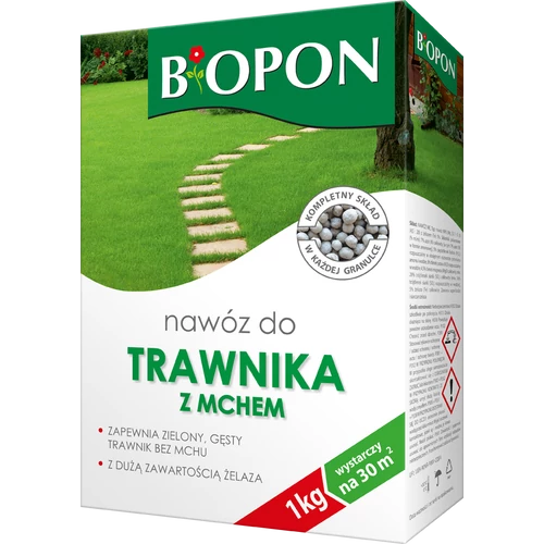Biopon mohás gyep növénytáp 1 kg