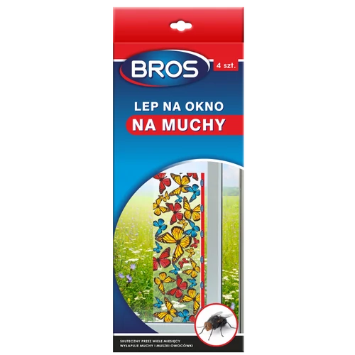 Bros Légyfogó ablakba pillangós 4db,csomag