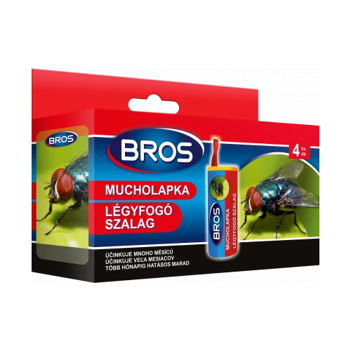 Bros Légyfogó szalag 4 db,csomag