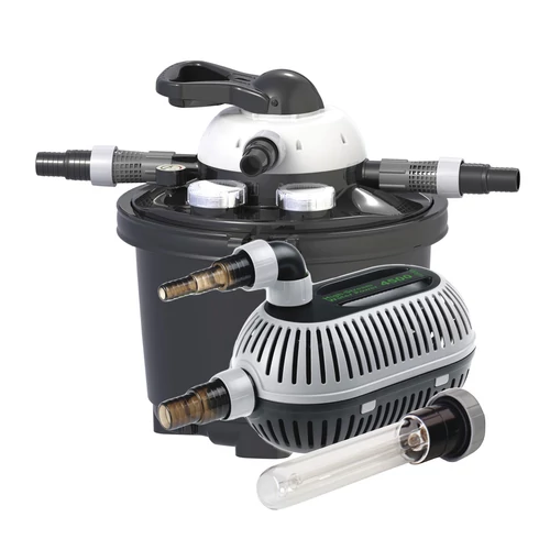 Clear Control 25 nyomás alatti szűrőszett(CC25+UV-C 9W +HighStream 4 500 pumpa)