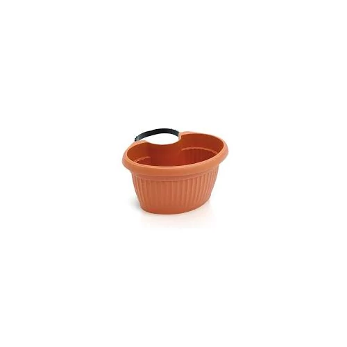 Csatornára szerelhető virágcserép 28 cm