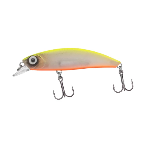 Curve Minnow wobbler 6 cm 7 g fluo-sárga-fehér süllyedő