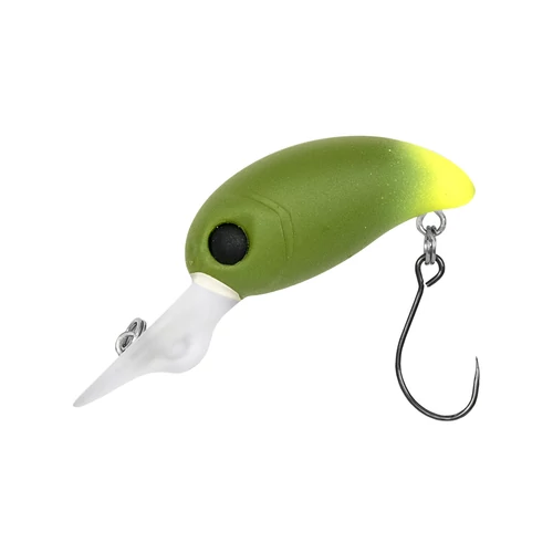 Deep Crank wobbler 28 mm 2 g zöld úszó