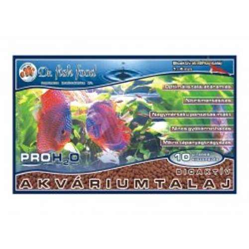 Dr. Fishfood PRO H2O Bioaktiv akváriumtalaj 10 literes