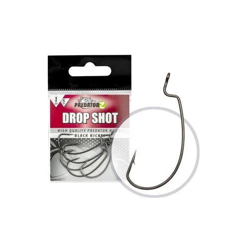 Drop Shot horog 4-es 5 db