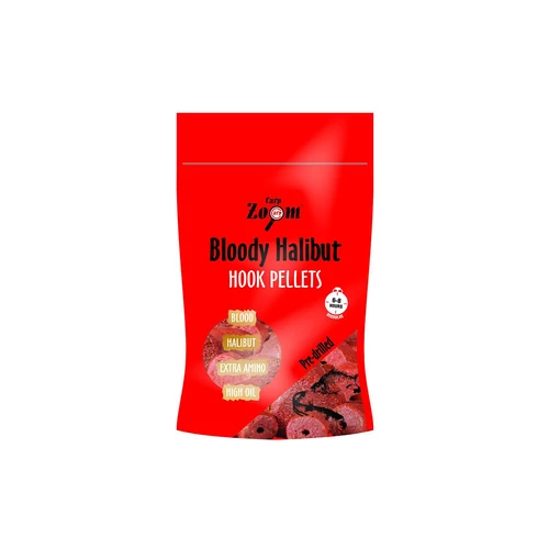 Epres halibut horogpellet fúrt 15 mm eper halas 150 g