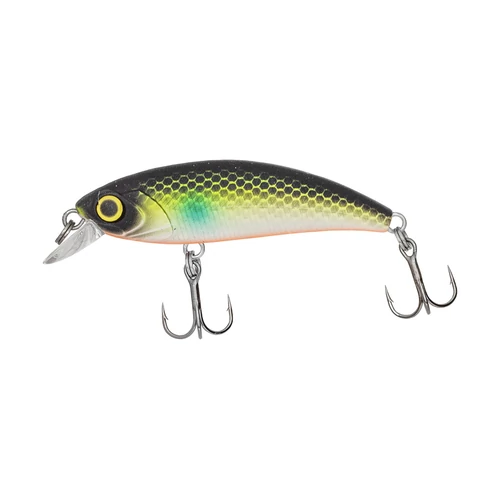 Immortal Shad wobbler 5 cm 4 g fekete zöld úszó