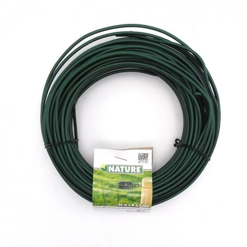 Kötöződrót zöld műanyag bevonattal 25 m x 2,7mm