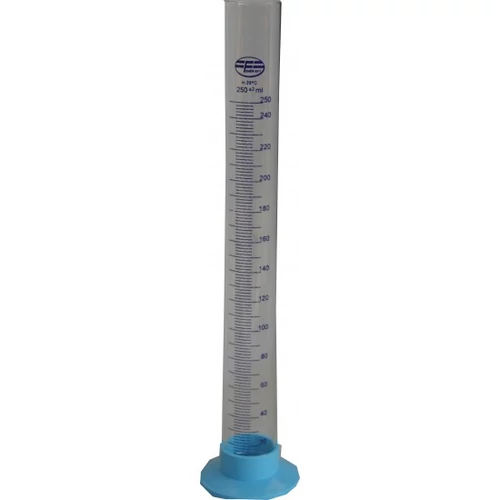 MÉRŐHENGER ÜVEG 250ML OSZTÁSOS