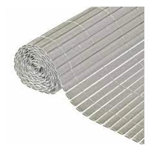 Nádhatású Pvc gyékény, kétoldalas 1,5x3m szürke