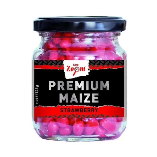 Prémium horgászkukorica eper 125 g 220 ml
