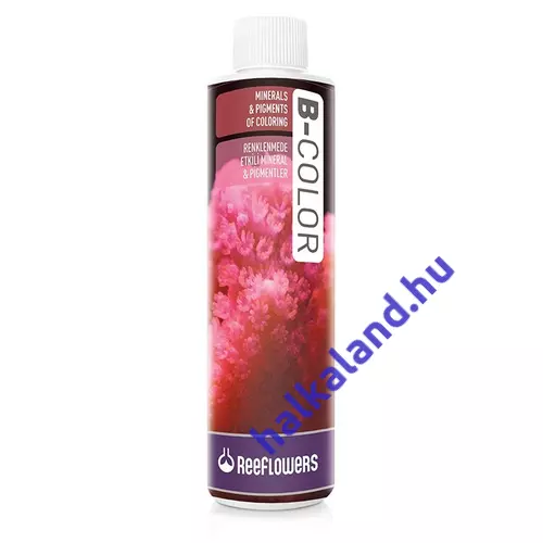 Reeflowers - B-Color 250ml  Korallok színét erősítő folyadék (rózsaszín, lila, kék)