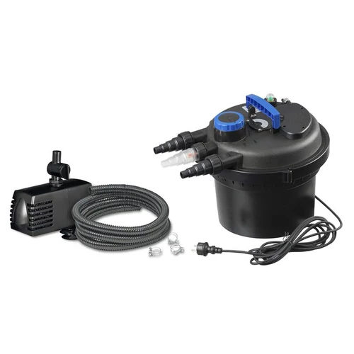 Szűrő szett BioPressure II 6000 Plus (szűrő+9 W UVC, + 2300 lh pumpa) Új típus