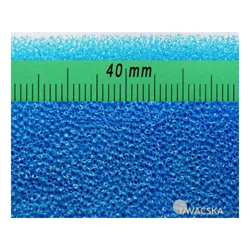 Szűrőszivacs TM45 40mm kék 500x500x40, 25133