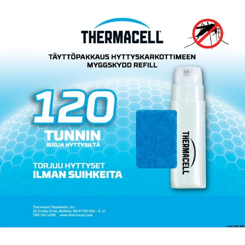 Thermacell Refill 120 óra megapack utántöltő 10db patron, 30db lapka
