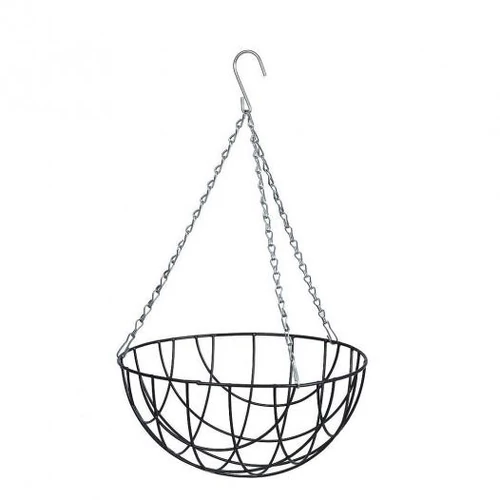 Virágtartó kosár függő kerek 25 cm