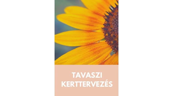 Tavaszi kerttervezés